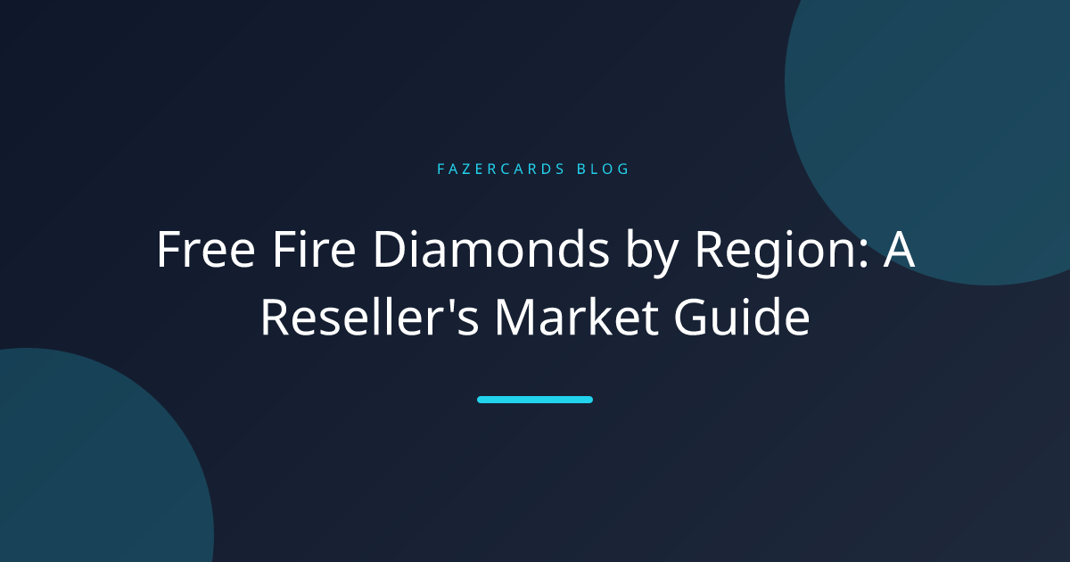 Free Fire Diamonds by Region: A Reseller's Market Guide